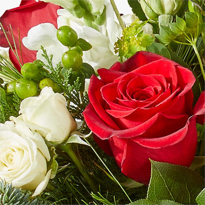 Deck the Halls Bouquet –  Black Orchid Florist, Santa Ana CA