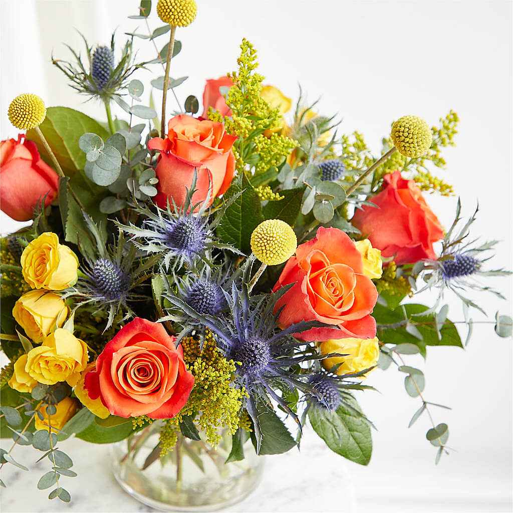 Disco Bouquet –  Black Orchid Florist, Santa Ana CA