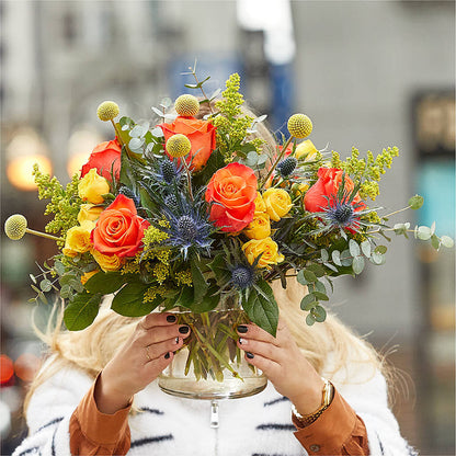 Disco Bouquet –  Black Orchid Florist, Santa Ana CA