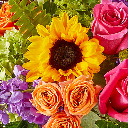 Vibrant Greetings Bouquet –  Black Orchid Florist, Santa Ana CA
