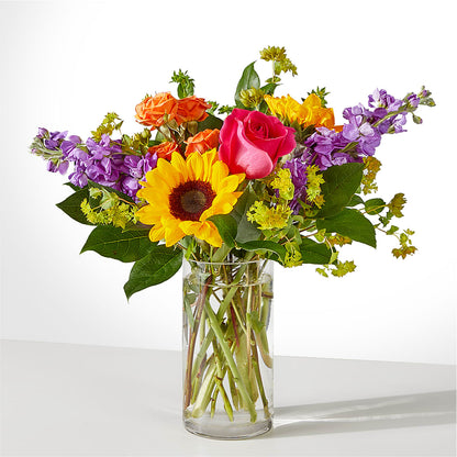 Vibrant Greetings Bouquet –  Black Orchid Florist, Santa Ana CA