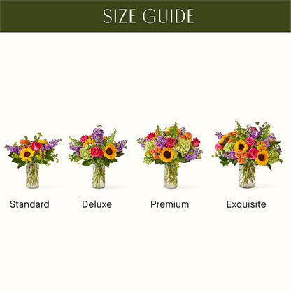 Vibrant Greetings Bouquet –  Black Orchid Florist, Santa Ana CA