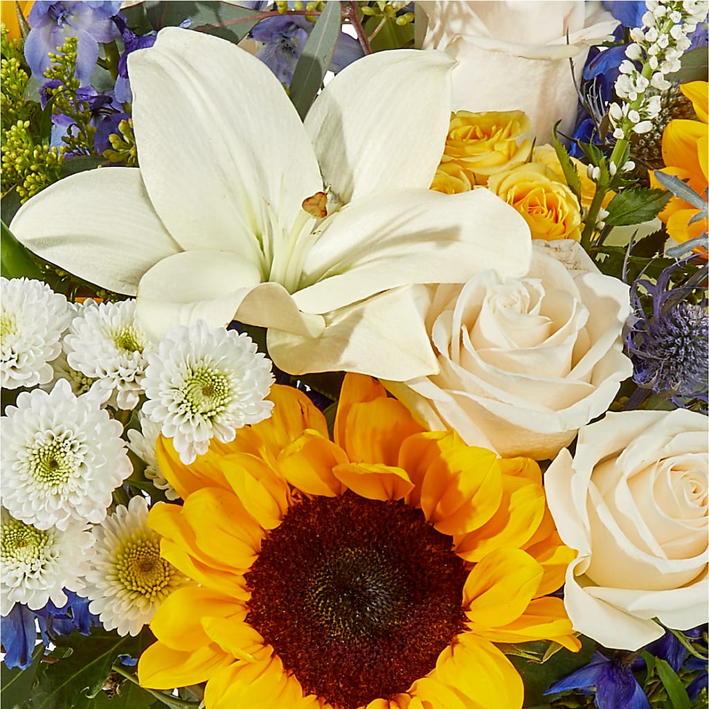 Wonderfully Sunny Bouquet –  Black Orchid Florist, Santa Ana CA