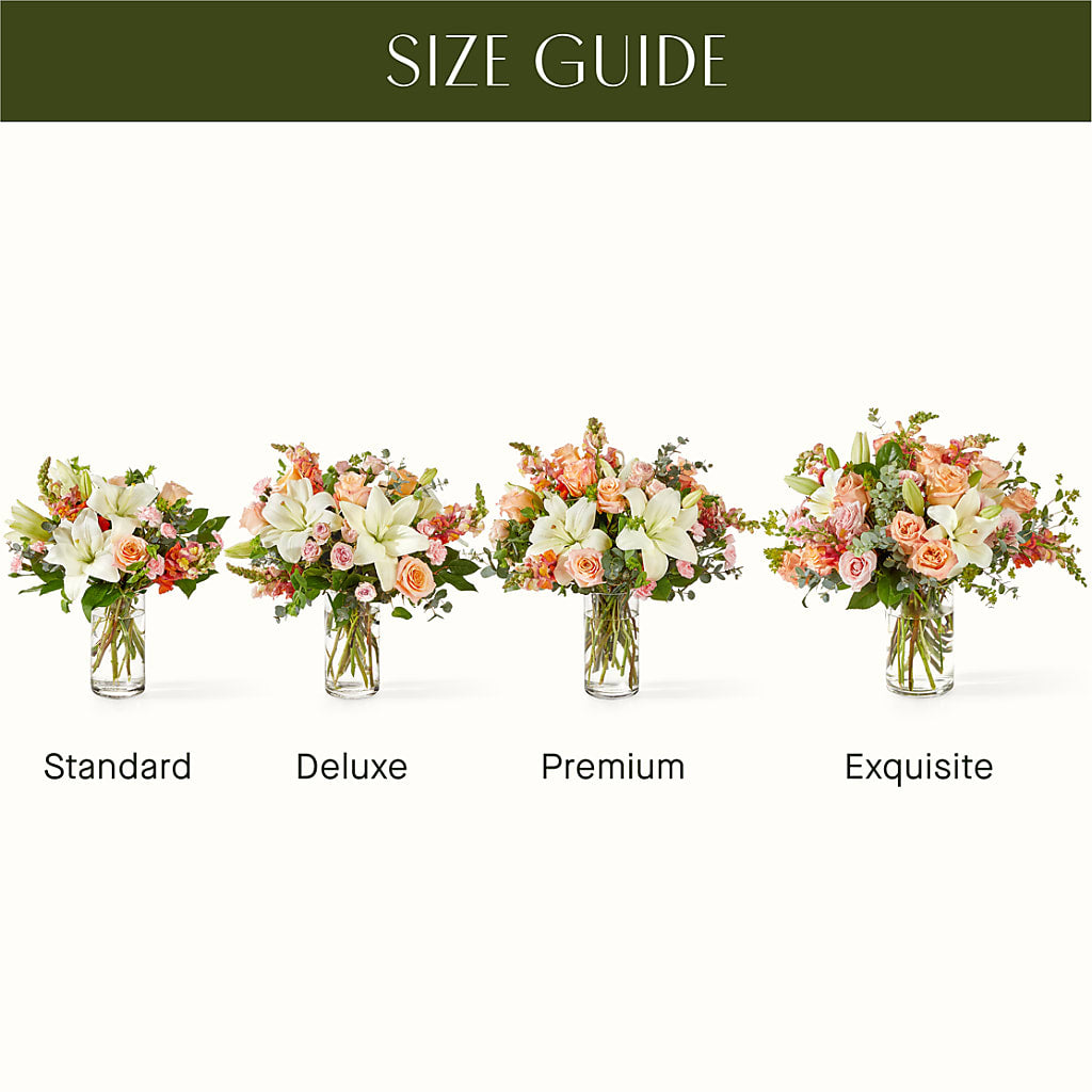 Grapefruit Splash Bouquet –  Black Orchid Florist, Santa Ana CA