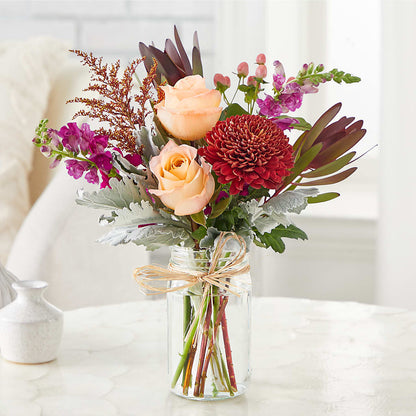 Moody Hues Bouquet –  Black Orchid Florist, Santa Ana CA