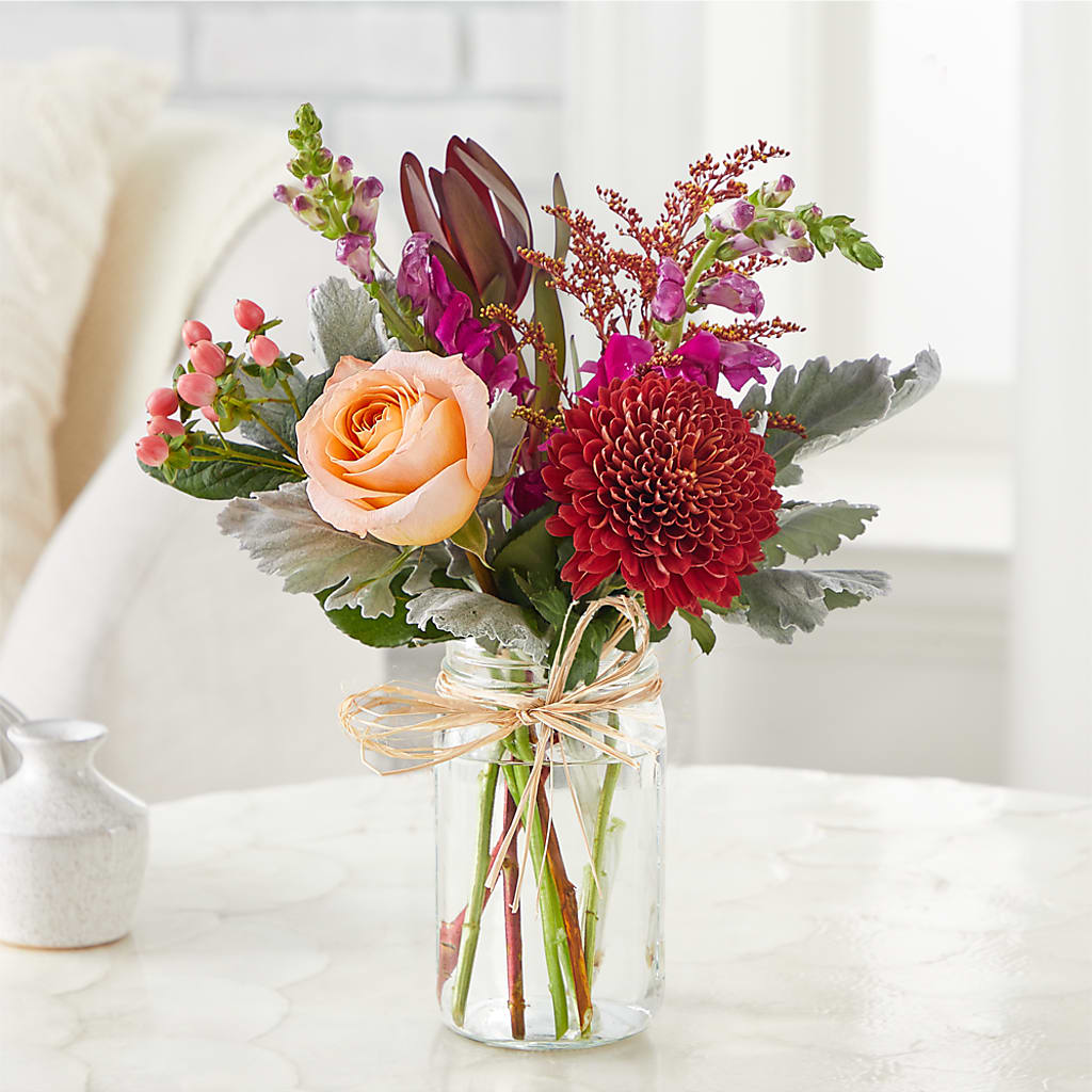 Moody Hues Bouquet –  Black Orchid Florist, Santa Ana CA