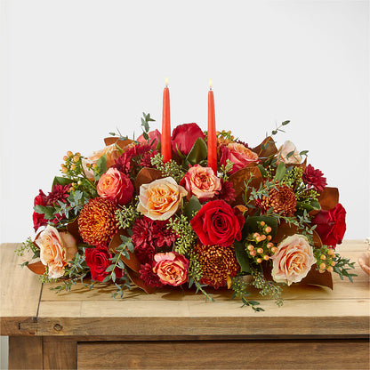 Gather Near Centerpiece –  Black Orchid Florist, Santa Ana CA