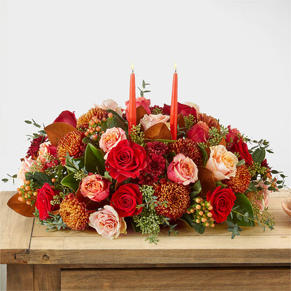 Gather Near Centerpiece –  Black Orchid Florist, Santa Ana CA