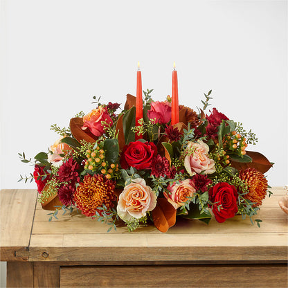 Gather Near Centerpiece –  Black Orchid Florist, Santa Ana CA