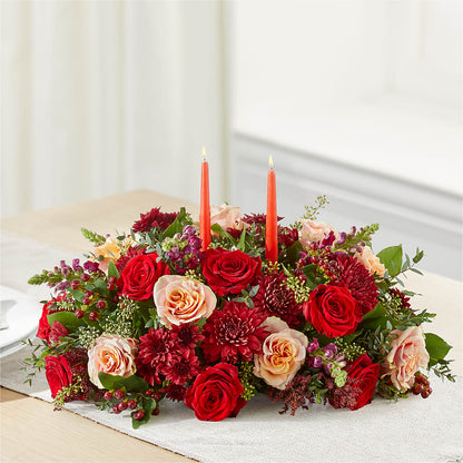 Most Thankful Centerpiece –  Black Orchid Florist, Santa Ana CA