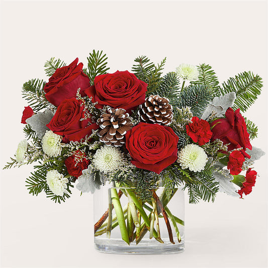 Yule Cheer Bouquet –  Black Orchid Florist, Santa Ana CA