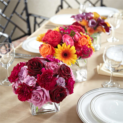 Love's Eternity Centerpiece –  Black Orchid Florist, Santa Ana CA