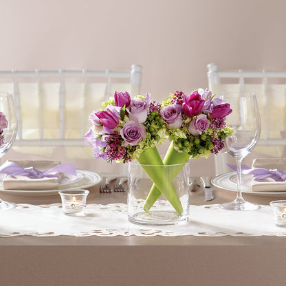 Sublime Centerpiece –  Black Orchid Florist, Santa Ana CA